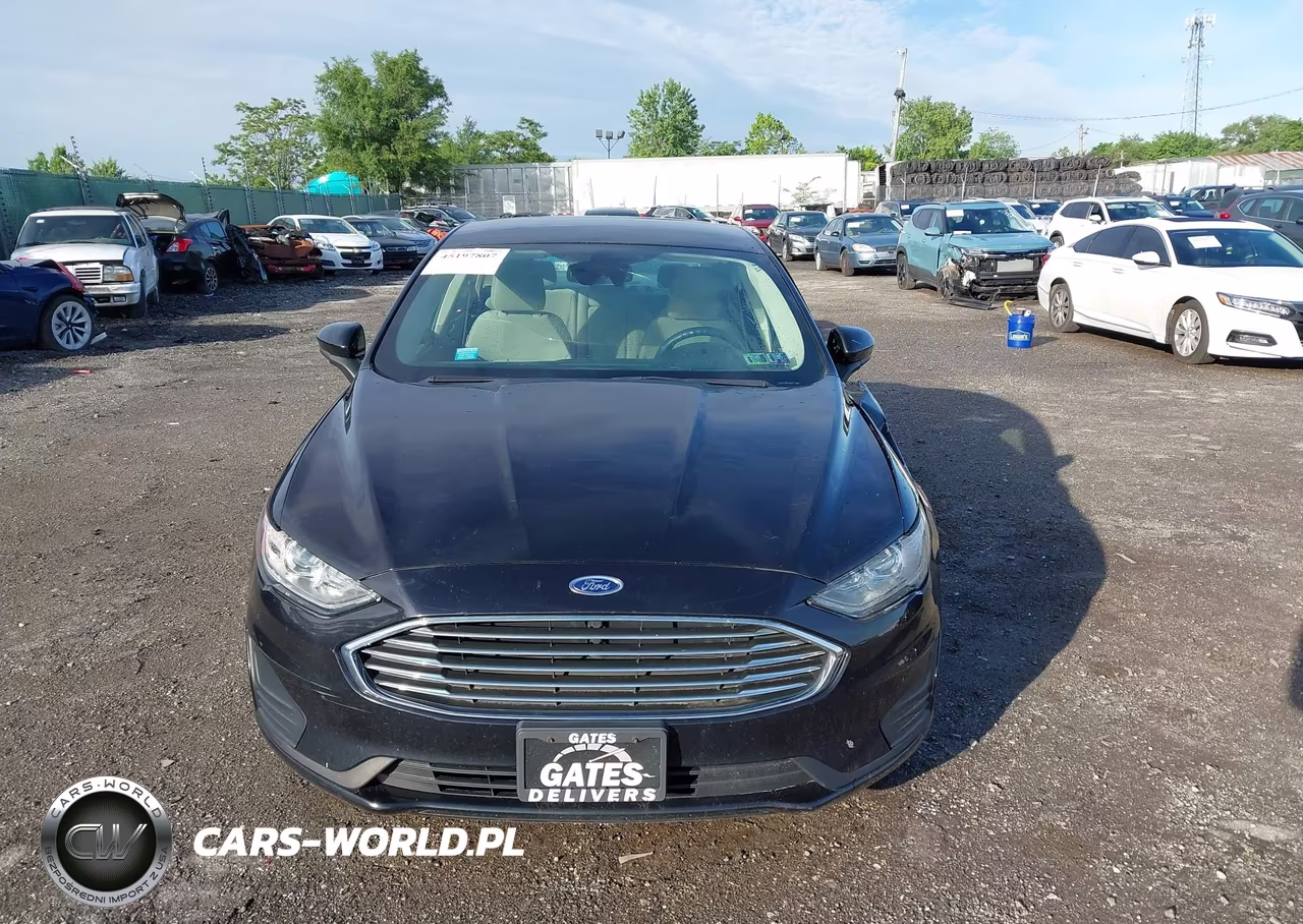 2019 Ford Fusion Hybrid Se VIN:3FA6P0LU3KR222075 - 12