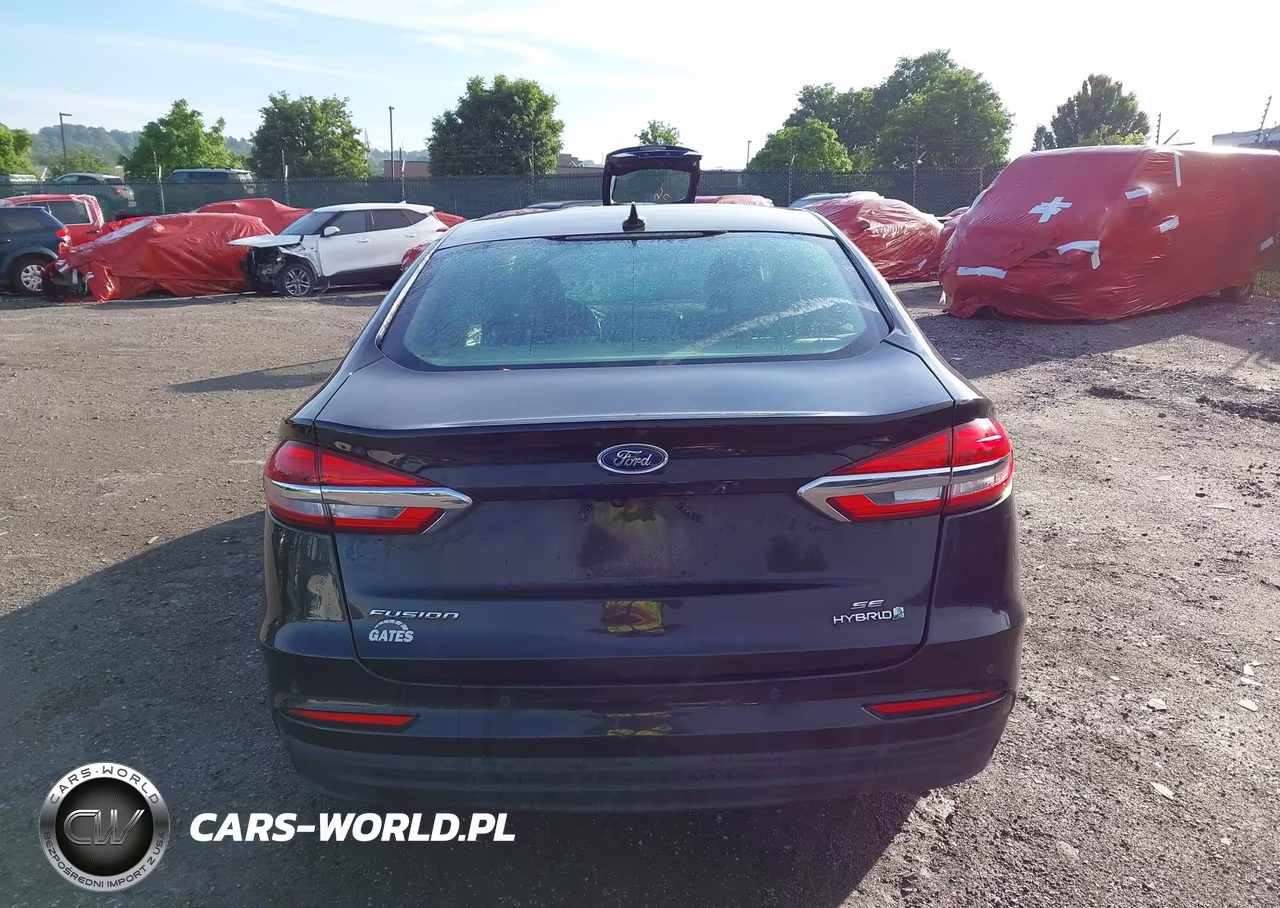 2019 Ford Fusion Hybrid Se VIN:3FA6P0LU3KR222075 - 16