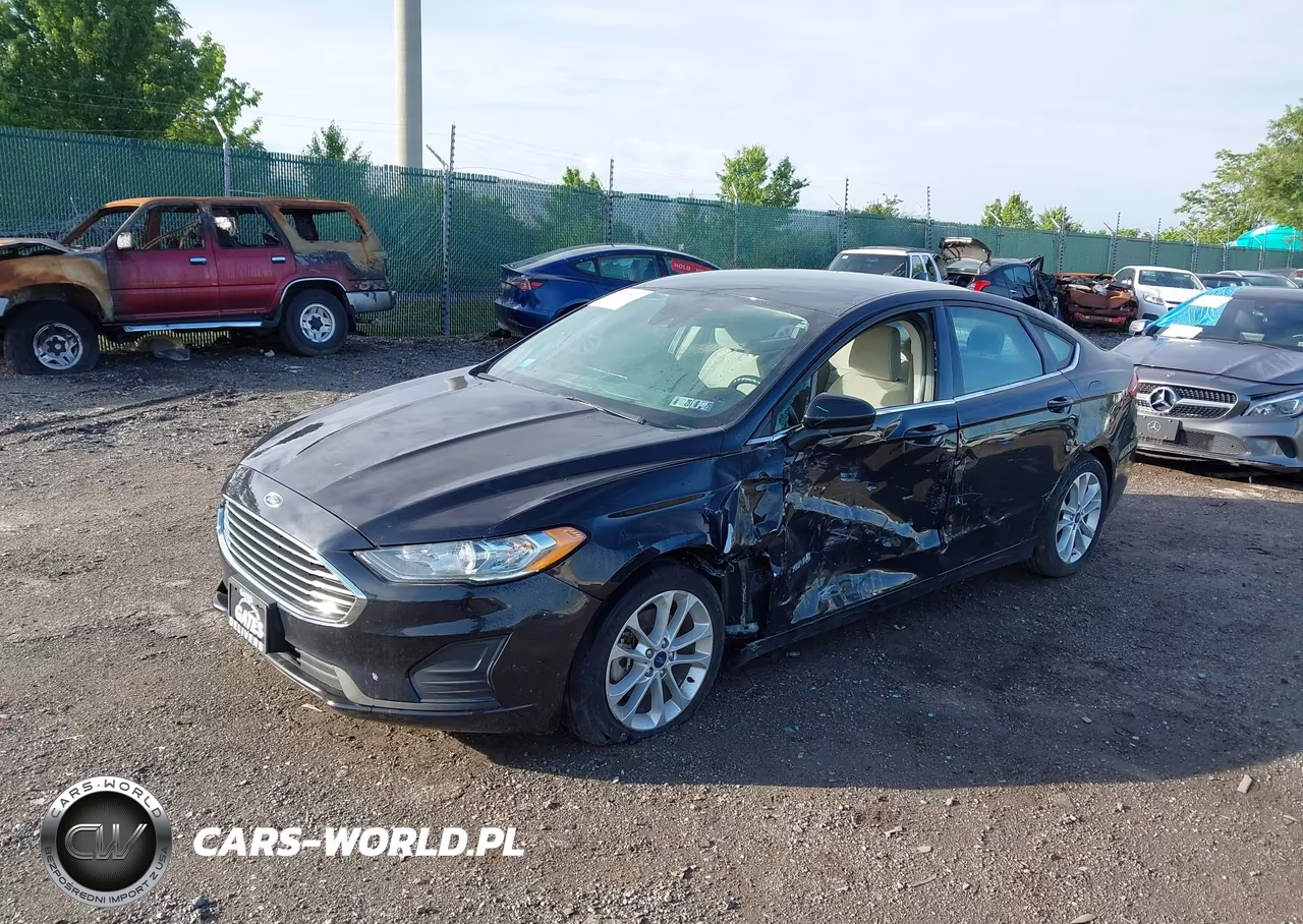 2019 Ford Fusion Hybrid Se VIN:3FA6P0LU3KR222075 - 2