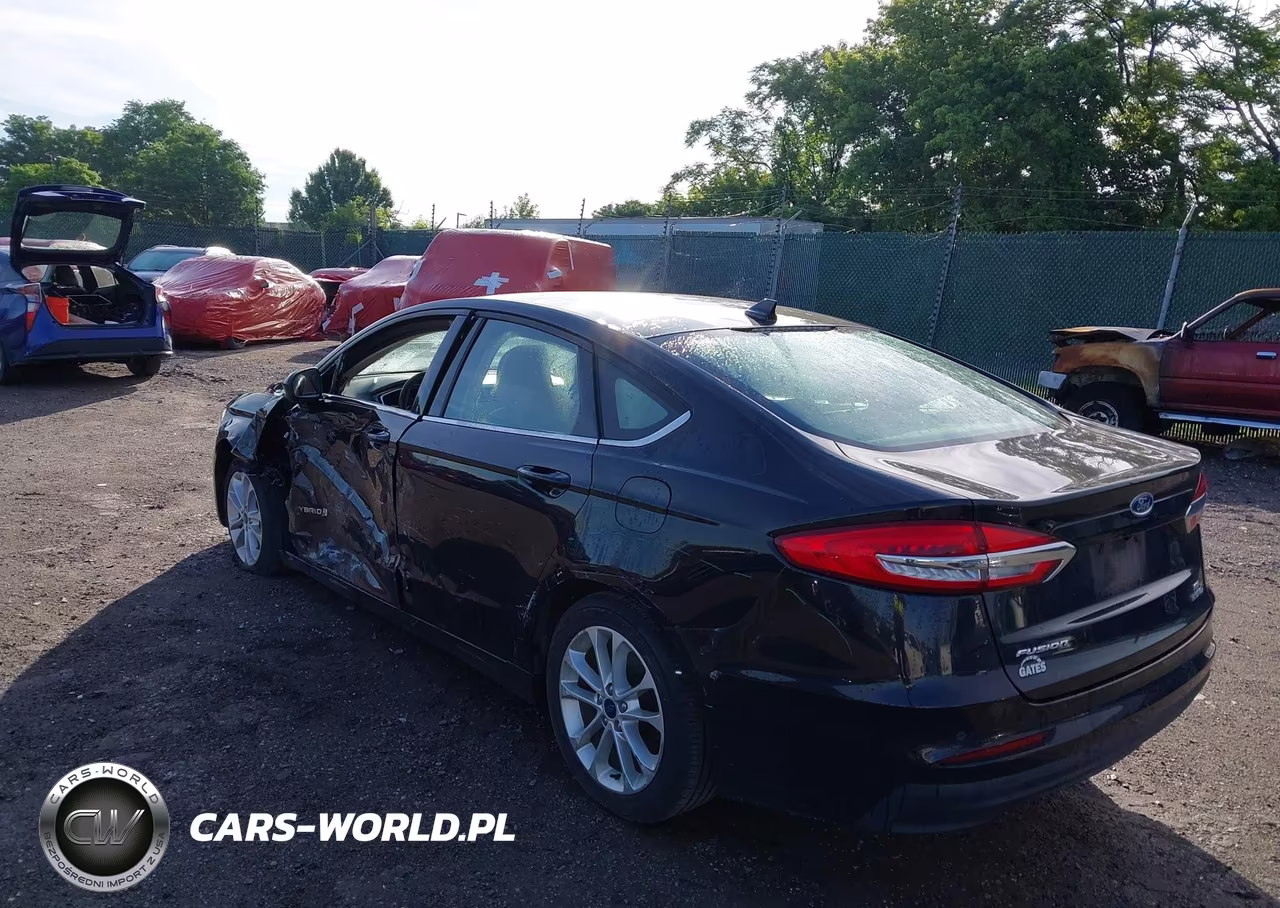 2019 Ford Fusion Hybrid Se VIN:3FA6P0LU3KR222075 - 3
