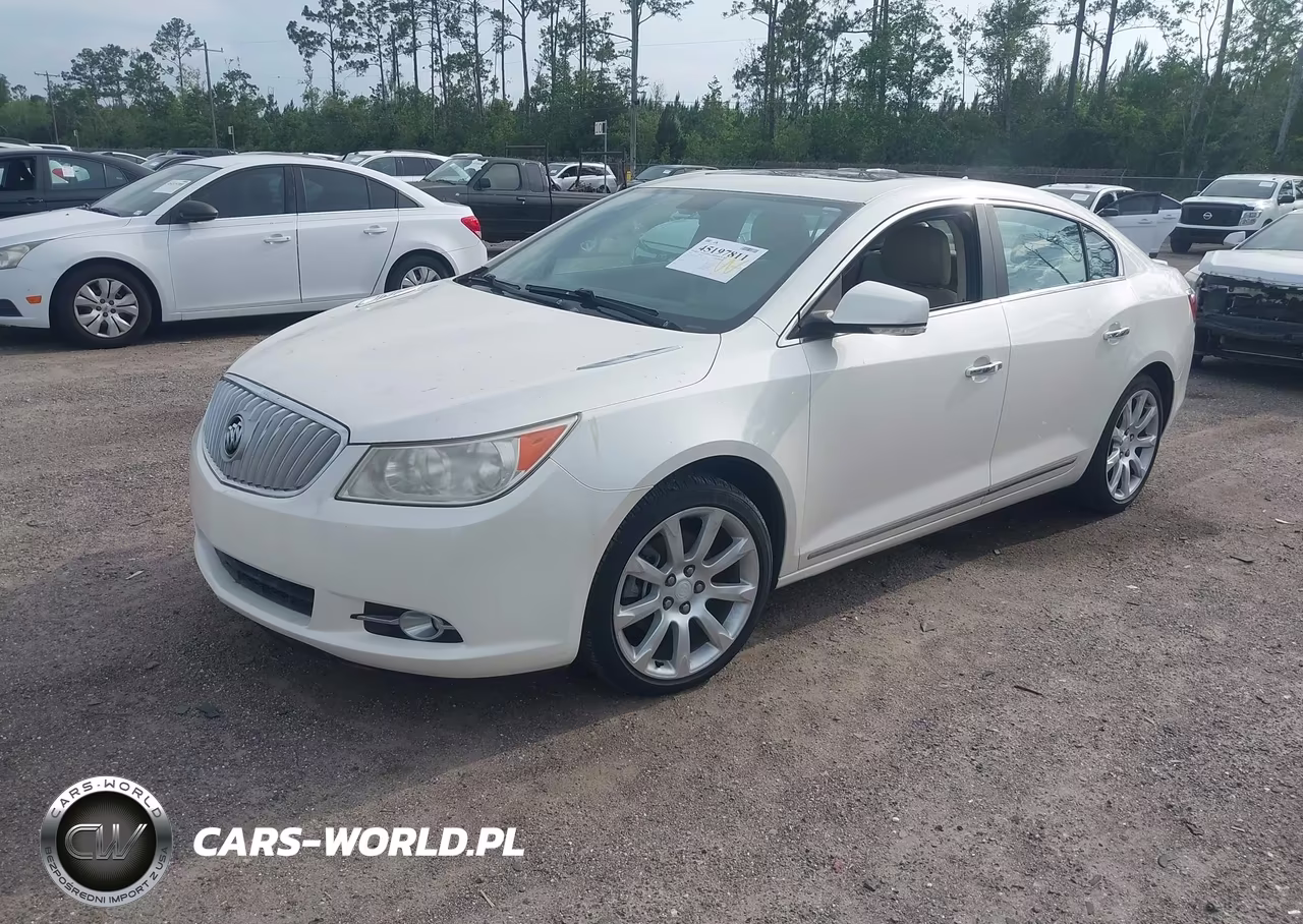 2010 Buick Lacrosse Cxs VIN:1G4GE5GV4AF317367 - 2