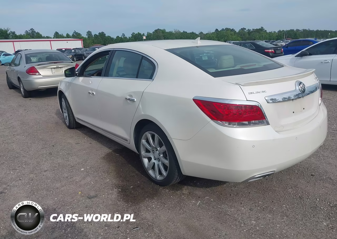 2010 Buick Lacrosse Cxs VIN:1G4GE5GV4AF317367 - 3