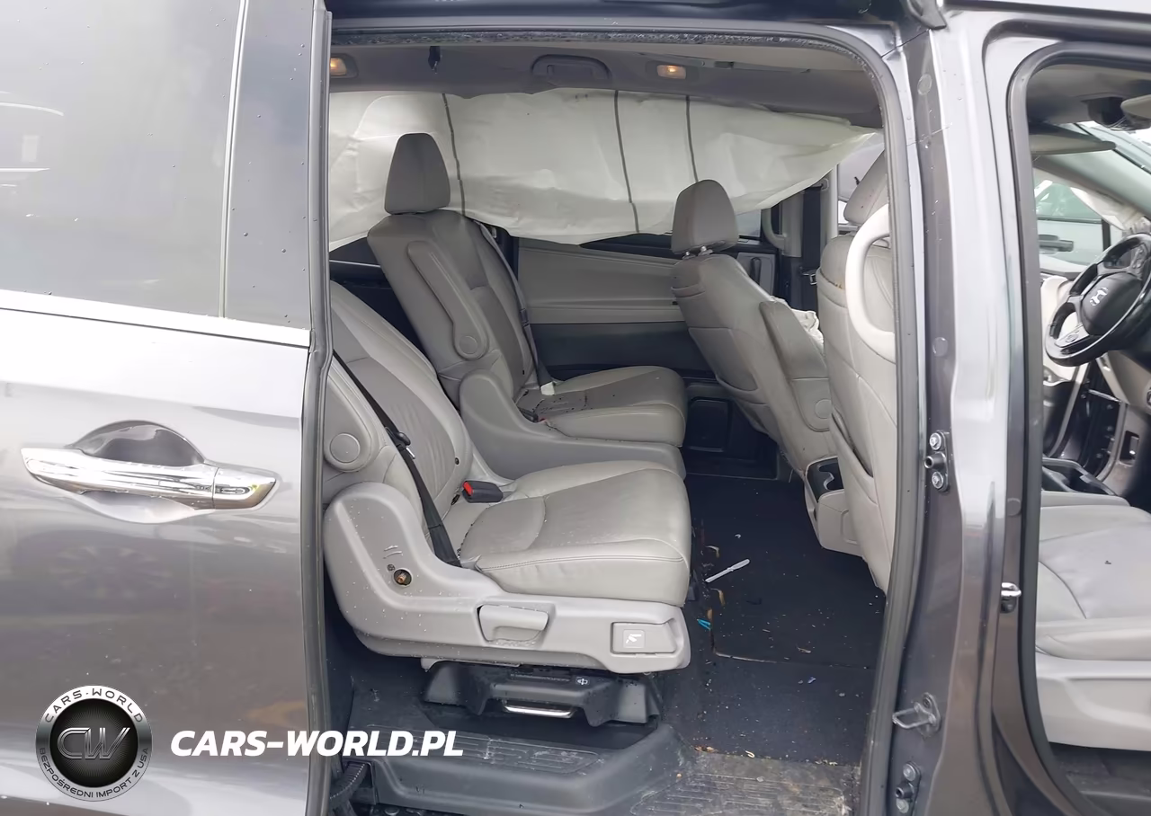 2018 Honda Odyssey Elite VIN:5FNRL6H96JB057651 - 8