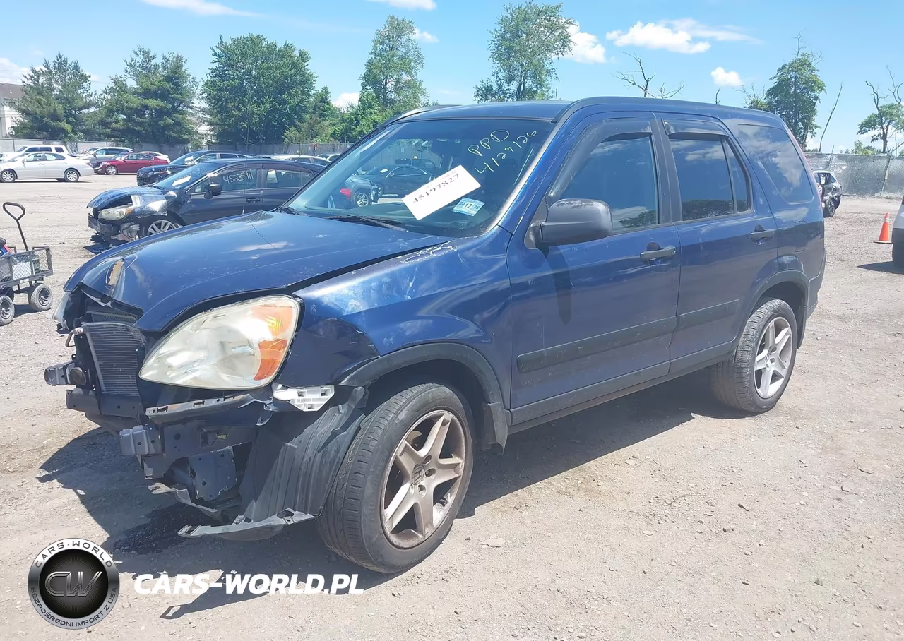 2002 Honda Cr-V Lx VIN:JHLRD78532C026844 - 2