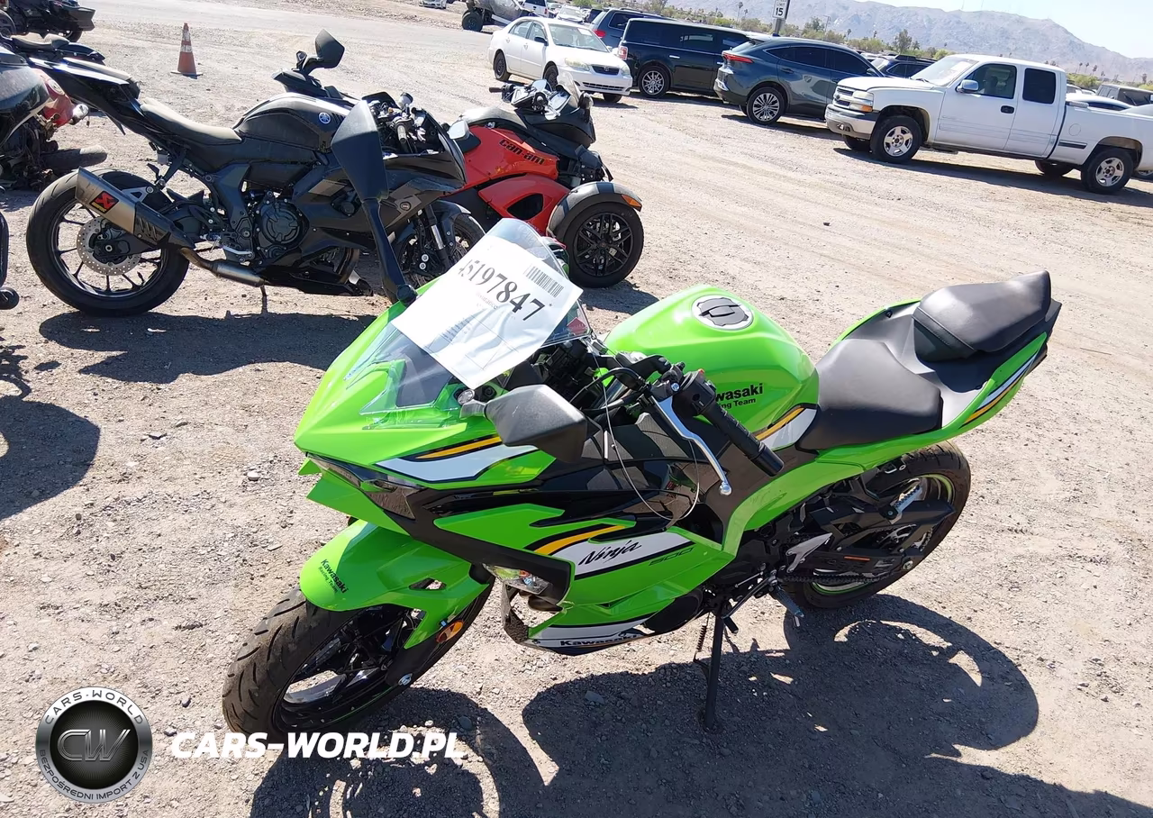 2025 Kawasaki Ex500 H VIN:ML5EXGH12SDA56893 - 2