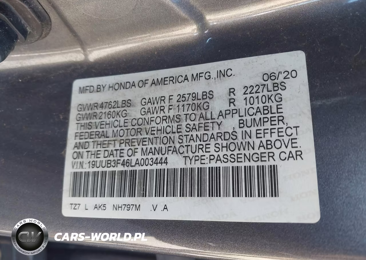 2020 Acura Tlx Tech Package VIN:19UUB3F46LA003444 - 9