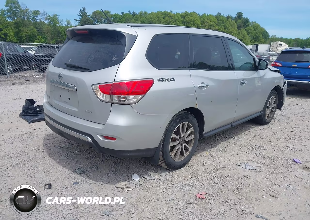 2014 Nissan Pathfinder S VIN:5N1AR2MM8EC707514 - 4