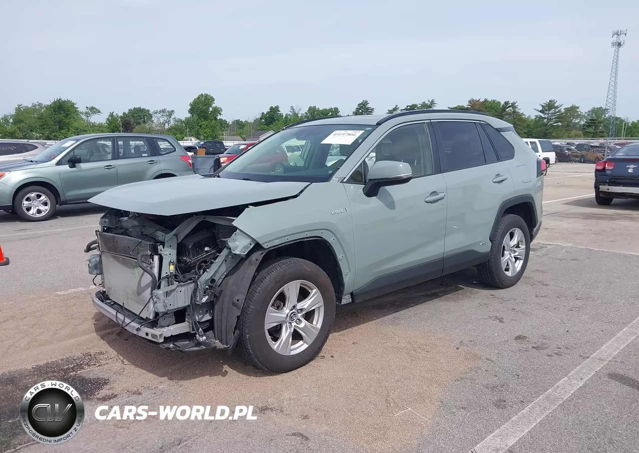 2019 Toyota Rav4 Hybrid Xle VIN:JTMRWRFV1KD027619 - 2