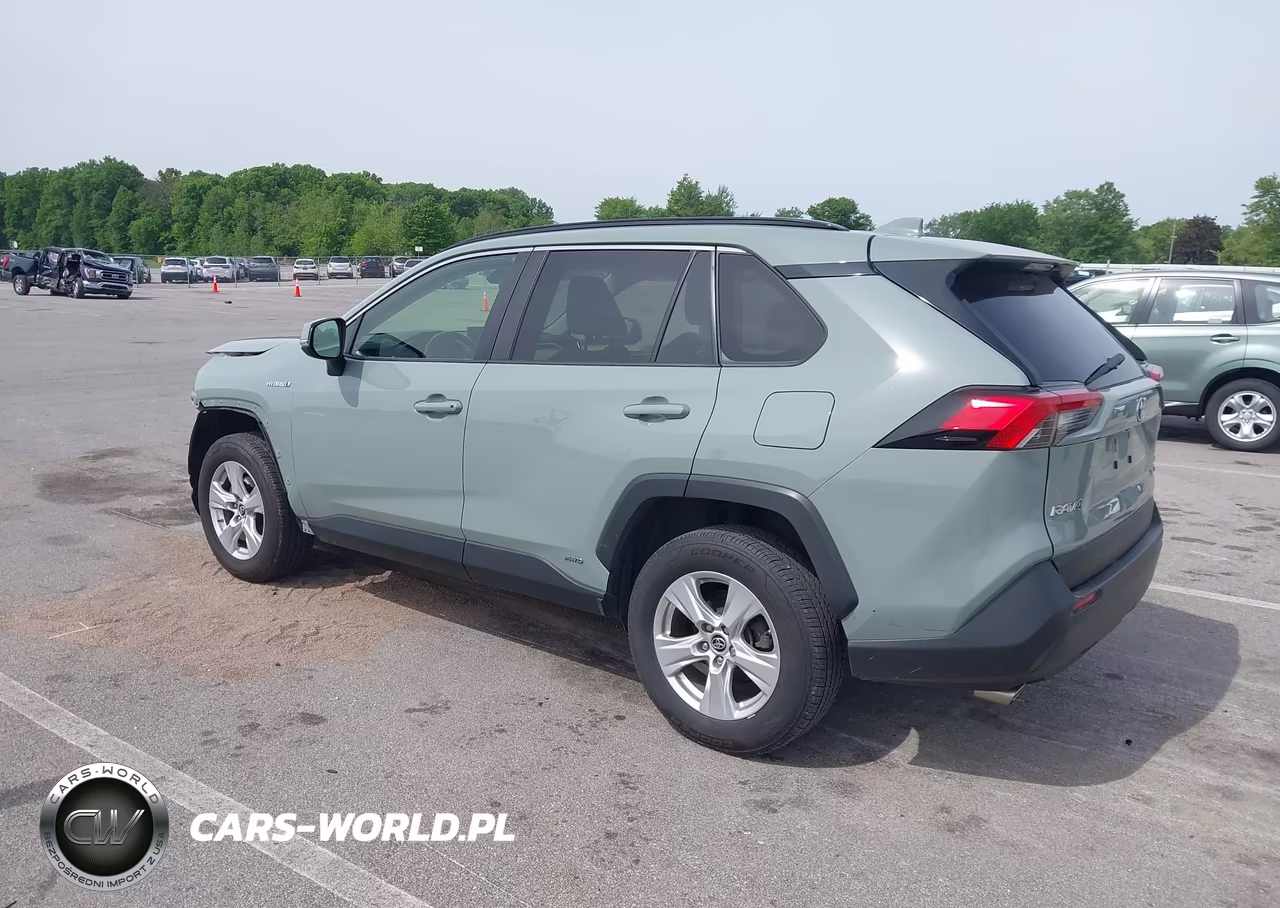 2019 Toyota Rav4 Hybrid Xle VIN:JTMRWRFV1KD027619 - 3