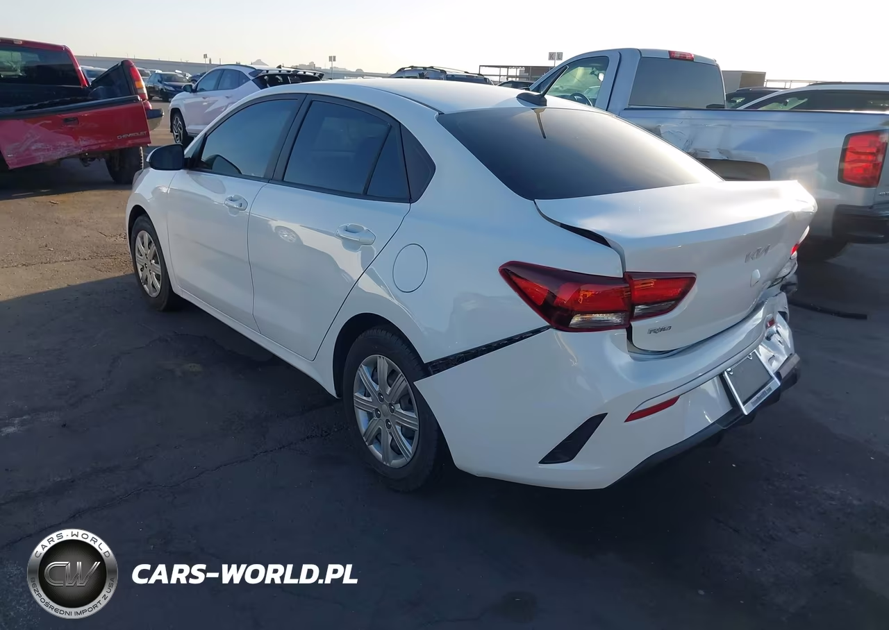 2022 Kia Rio S VIN:3KPA24AD7NE478857 - 3