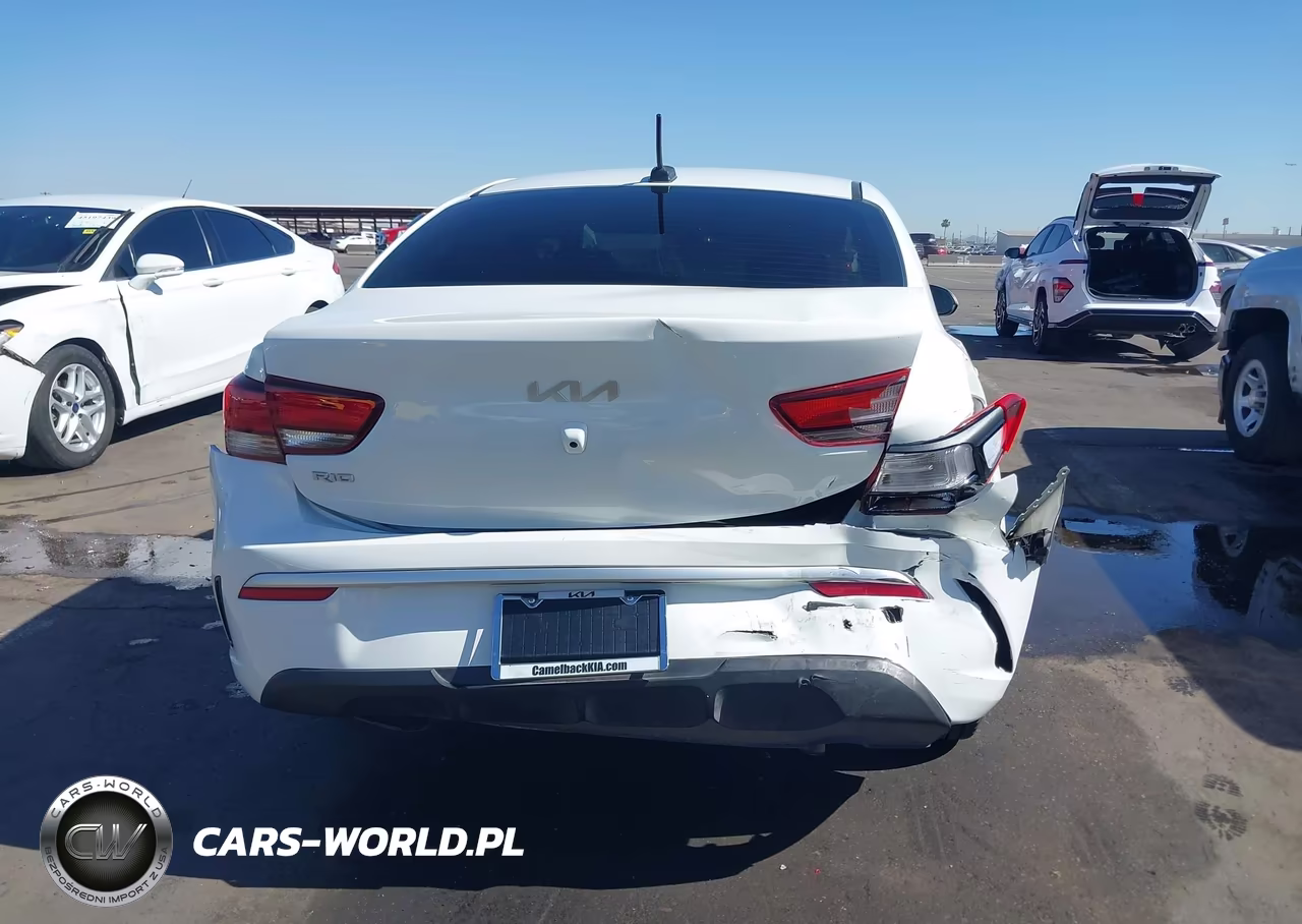2022 Kia Rio S VIN:3KPA24AD7NE478857 - 6