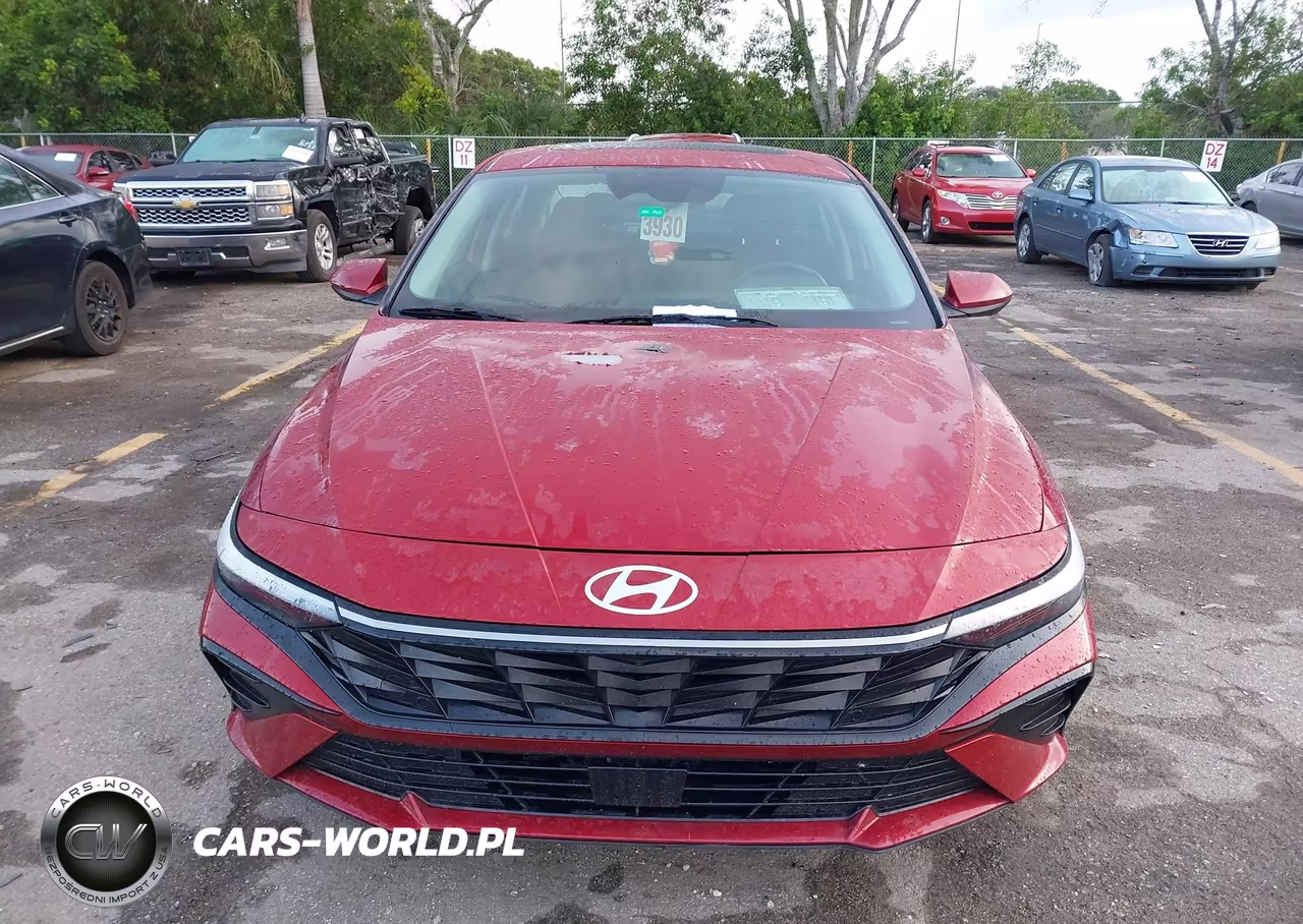 2024 Hyundai Elantra Sel VIN:KMHLS4DG9RU709632 - 12