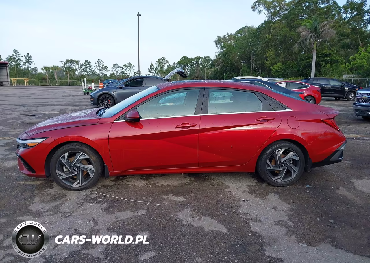 2024 Hyundai Elantra Sel VIN:KMHLS4DG9RU709632 - 14