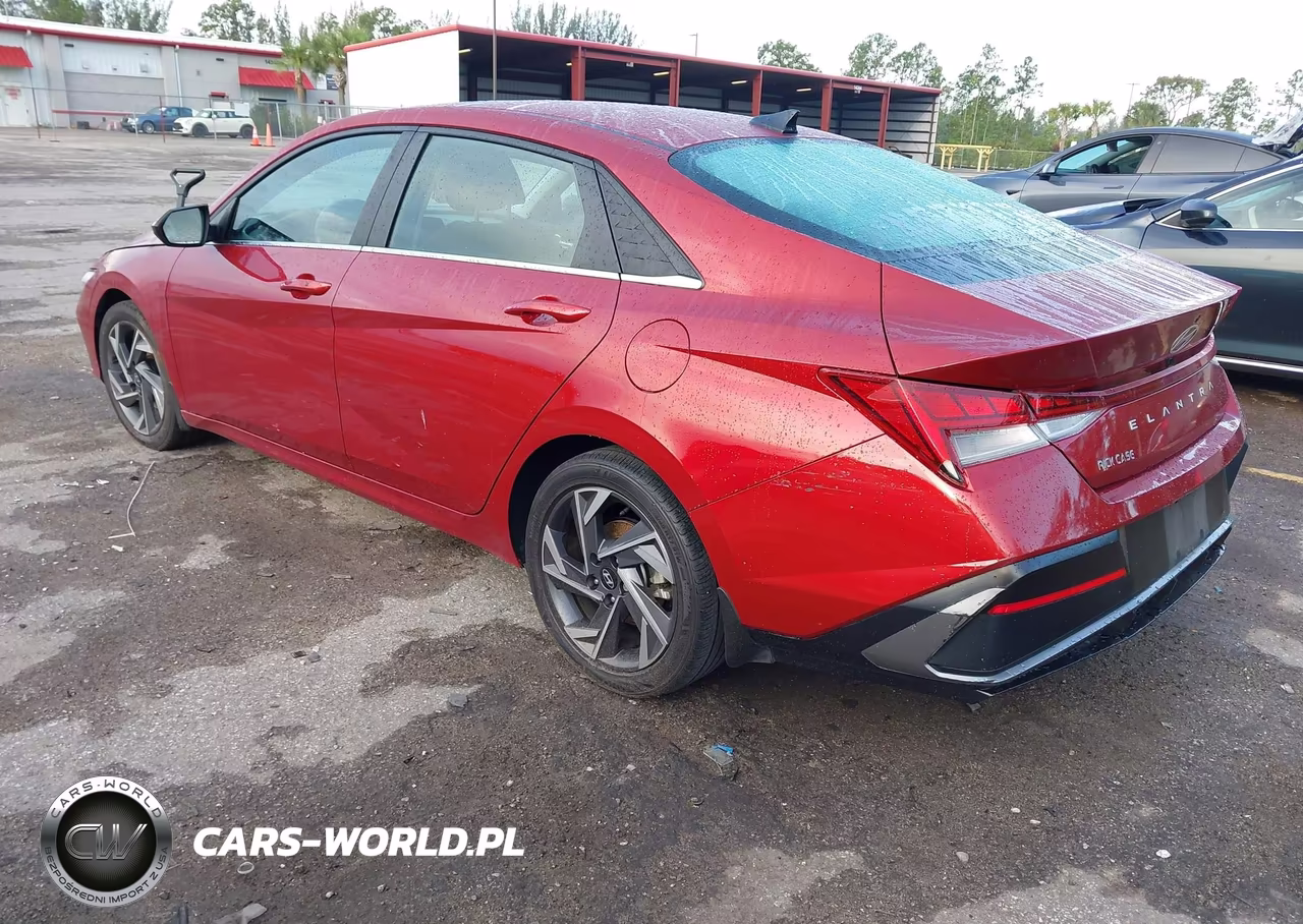 2024 Hyundai Elantra Sel VIN:KMHLS4DG9RU709632 - 3