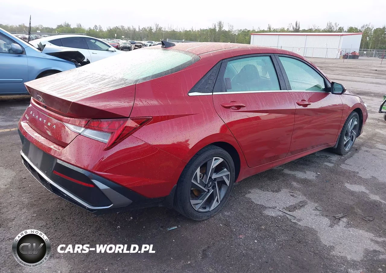 2024 Hyundai Elantra Sel VIN:KMHLS4DG9RU709632 - 4