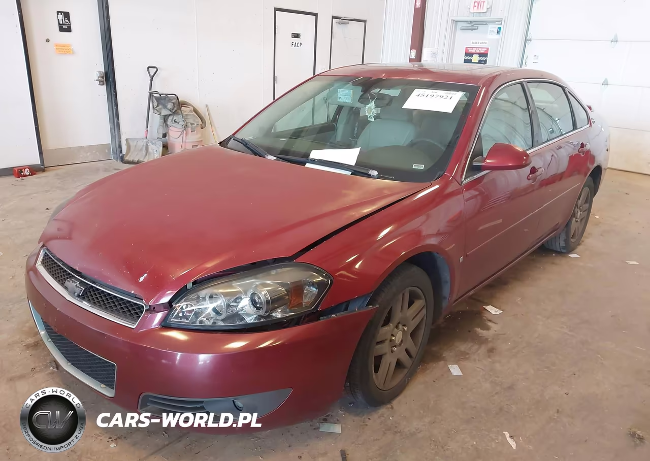 2006 Chevrolet Impala Ltz VIN:2G1WU581869154391 - 2