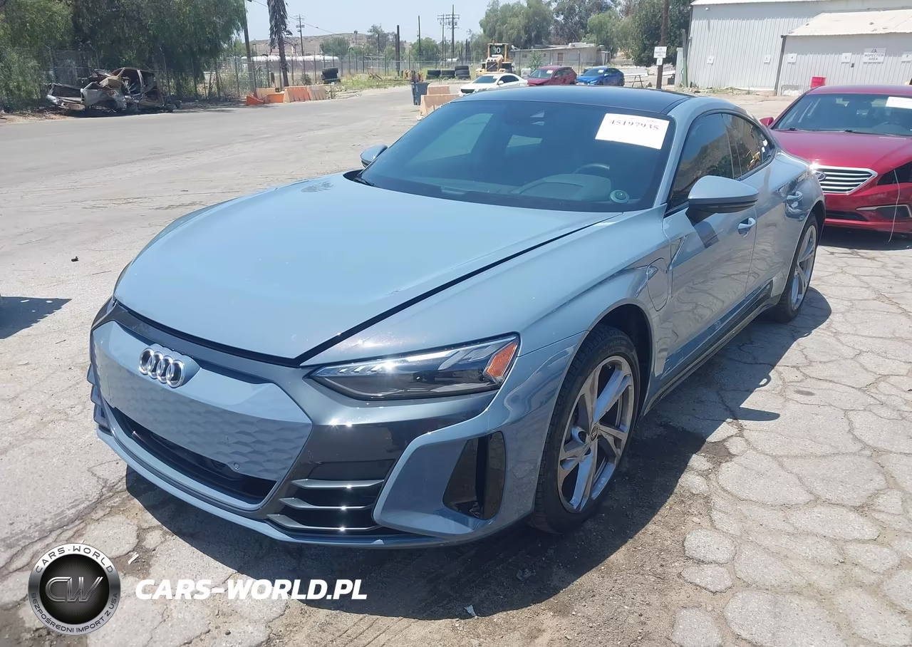 2024 Audi E-Tron Gt Premium Plus Quattro VIN:WAUFJBFW1R7004641 - 2