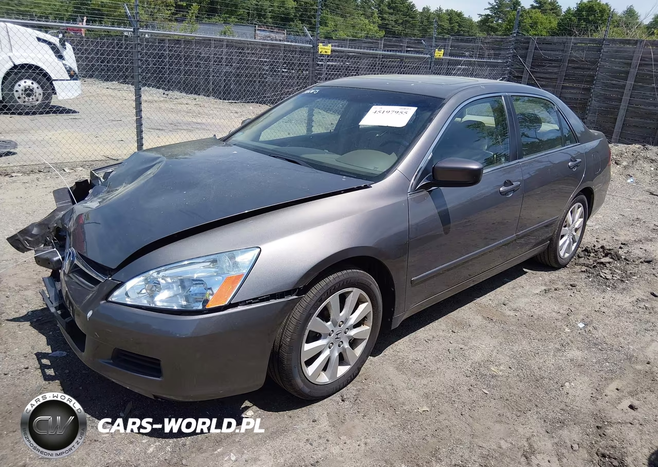2007 Honda Accord 3.0 Ex VIN:1HGCM66507A086729 - 2