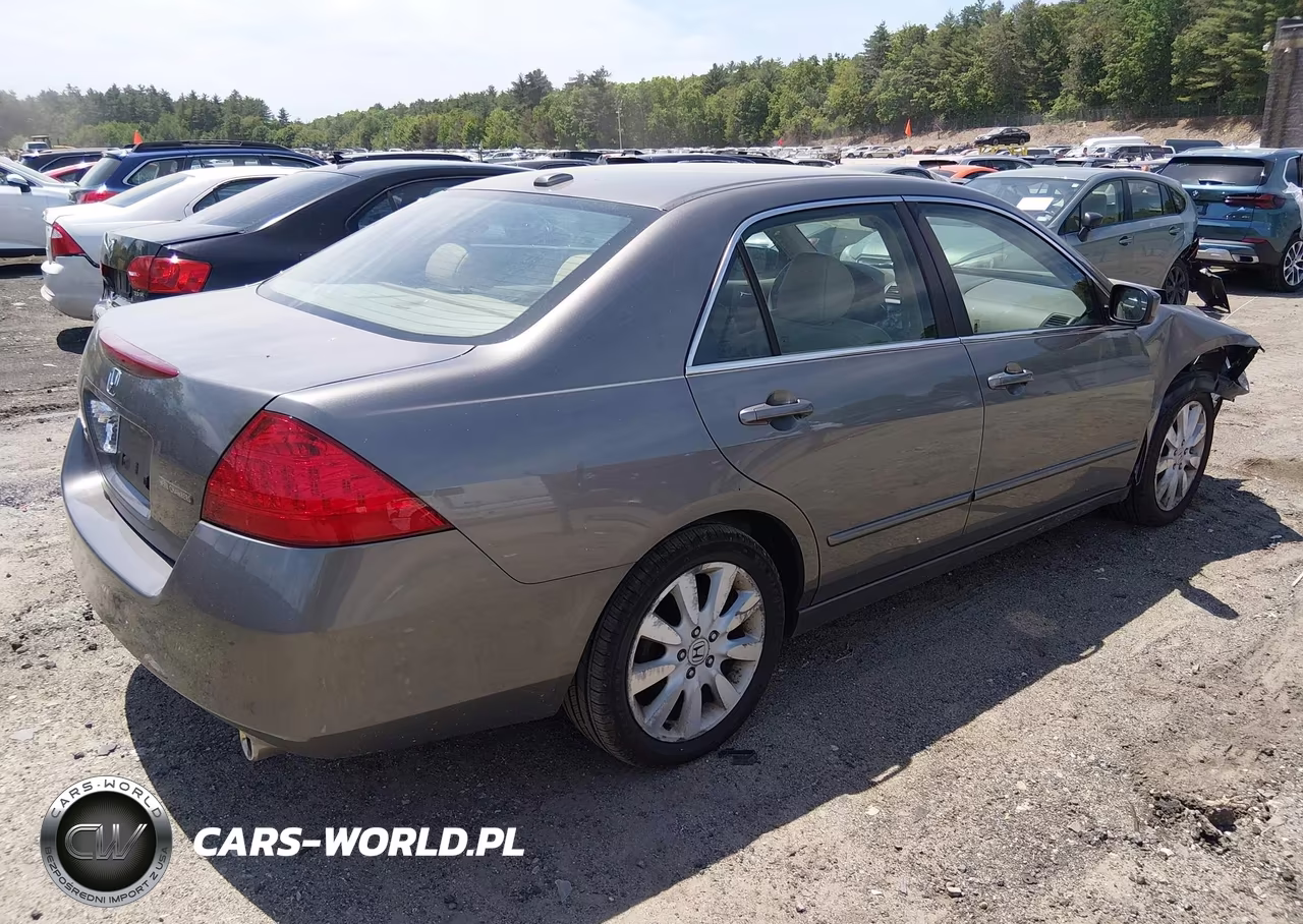 2007 Honda Accord 3.0 Ex VIN:1HGCM66507A086729 - 4