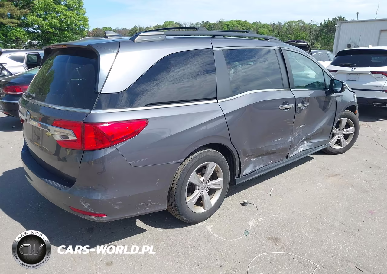 2019 Honda Odyssey Ex VIN:5FNRL6H57KB136020 - 4
