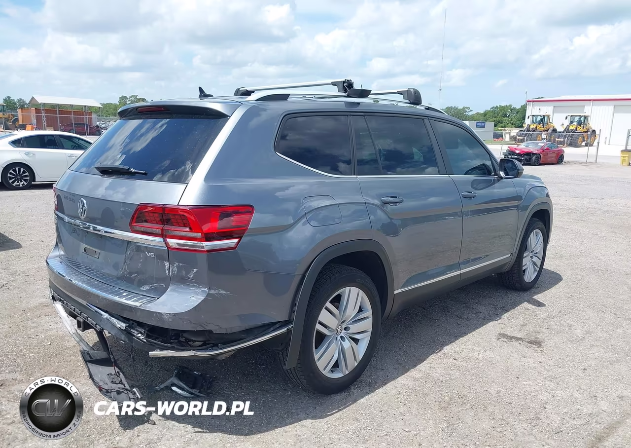 2019 Volkswagen Atlas 3.6L V6 Sel VIN:1V2ER2CA3KC598063 - 4
