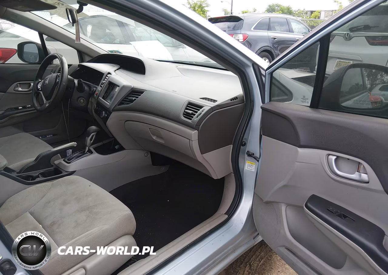 2012 Honda Civic Lx VIN:2HGFB2F52CH528630 - 5