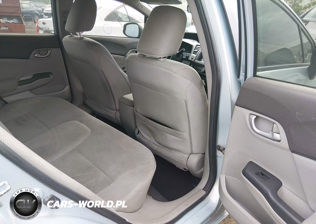 2012 Honda Civic Lx VIN:2HGFB2F52CH528630 - 8