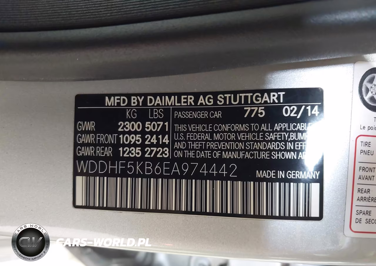 2014 Mercedes-Benz E 350 VIN:WDDHF5KB6EA974442 - 9