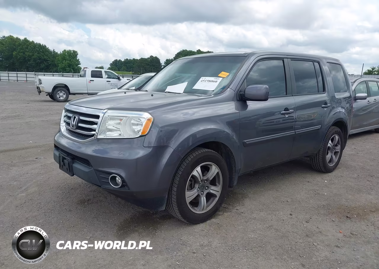 2015 Honda Pilot Se VIN:5FNYF3H3XFB005167 - 2