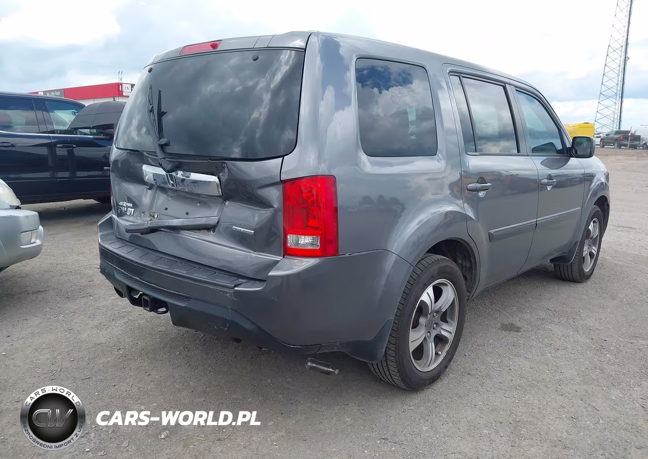 2015 Honda Pilot Se VIN:5FNYF3H3XFB005167 - 4