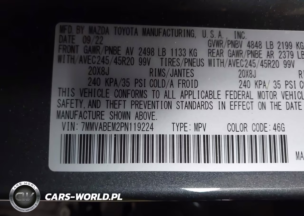2023 Mazda Cx-50 2.5 S Premium Plus VIN:7MMVABEM2PN119224 - 9
