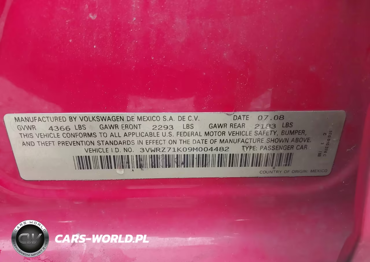 2009 Volkswagen Jetta Se-Sel VIN:3VWRZ71K09M004482 - 9