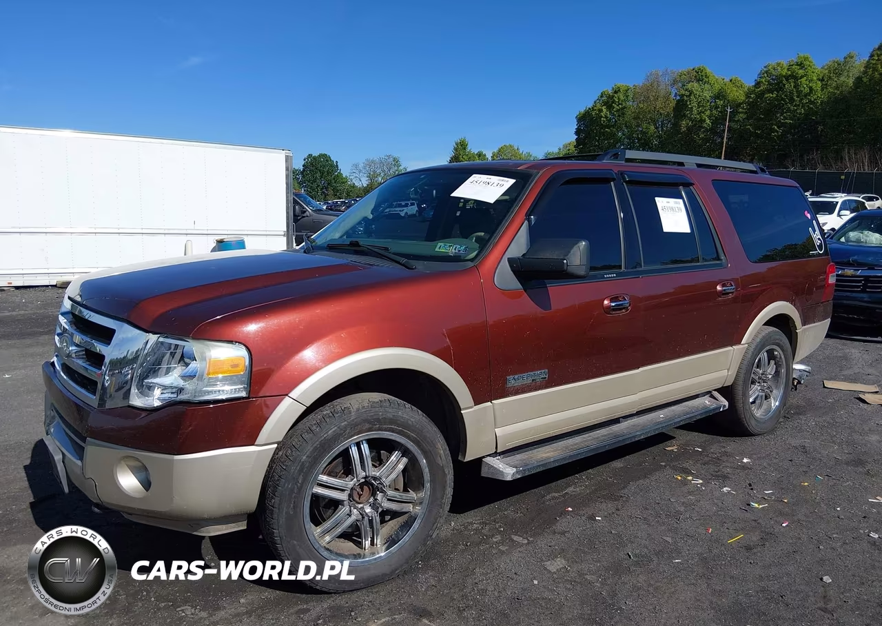 2007 Ford Expedition El Eddie Bauer VIN:1FMFK185X7LA31836 - 2