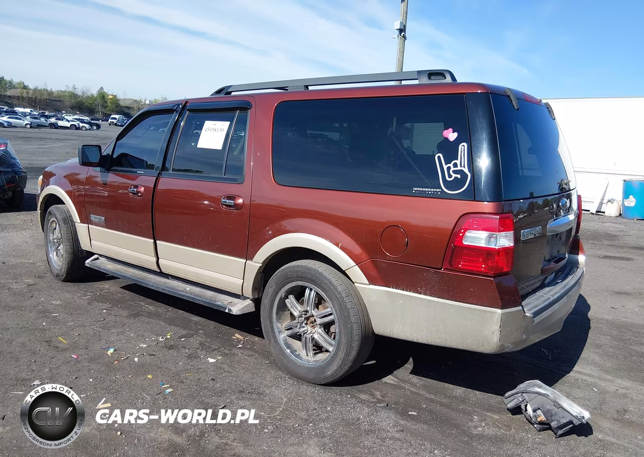 2007 Ford Expedition El Eddie Bauer VIN:1FMFK185X7LA31836 - 3