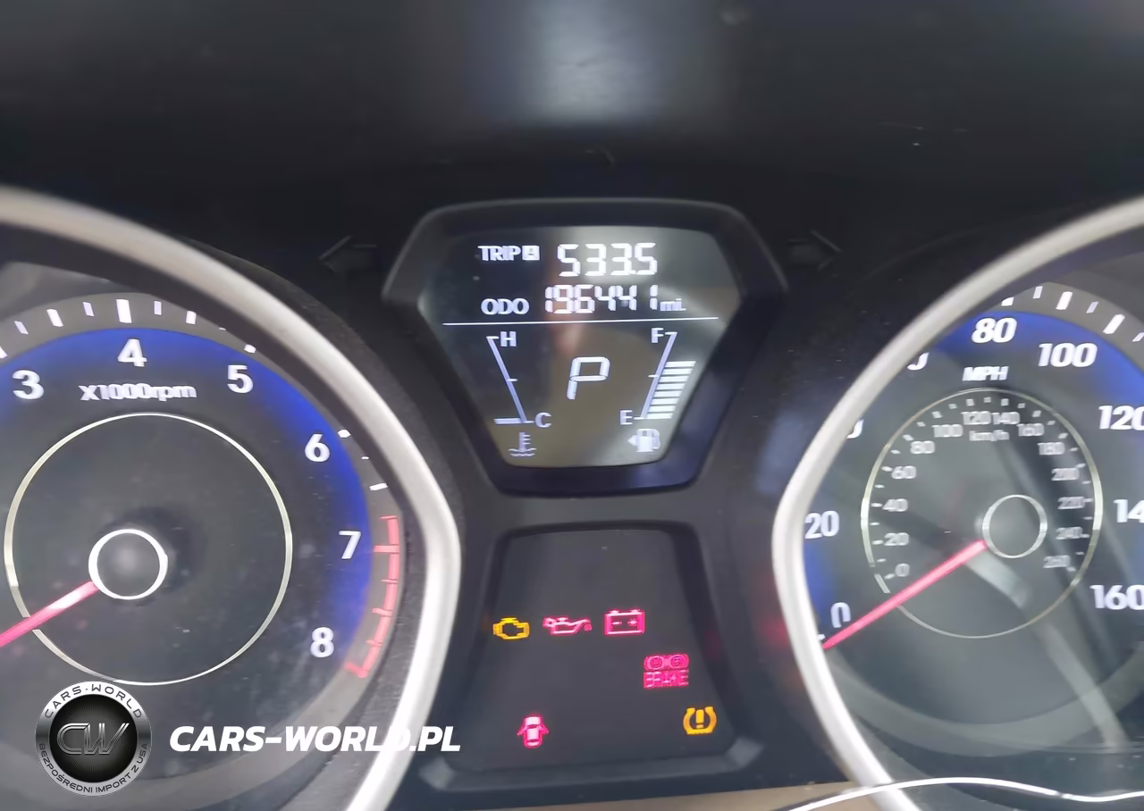 2013 Hyundai Elantra Gls VIN:KMHDH4AE1DU632978 - 7