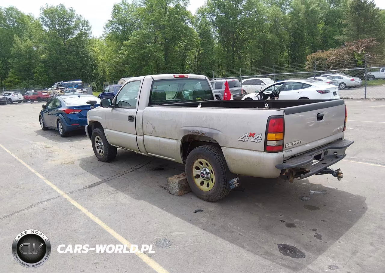 2007 GMC Sierra 1500 Classic Work Truck VIN:3GTEK14X17G218001 - 3