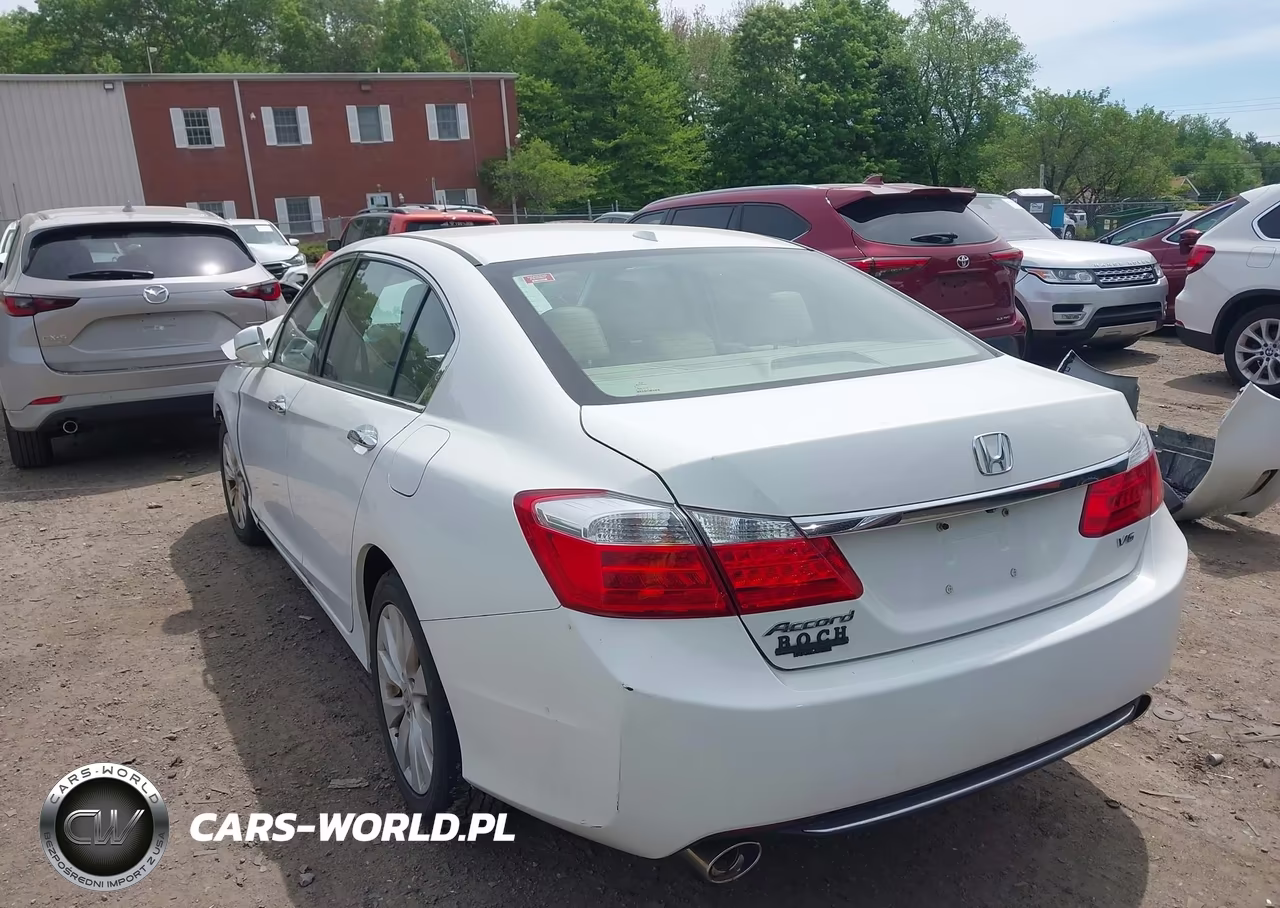 2015 Honda Accord Ex-L V-6 VIN:1HGCR3F85FA017981 - 3