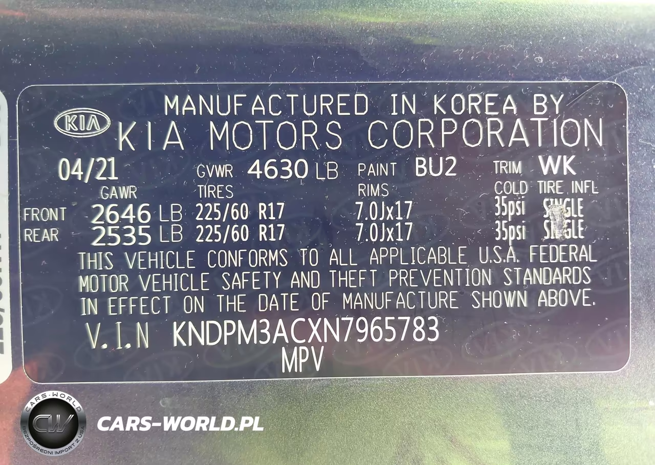 2022 Kia Sportage Lx VIN:KNDPM3ACXN7965783 - 9