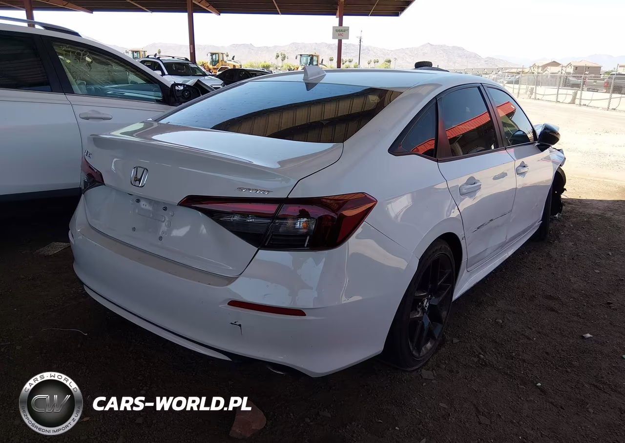 2025 Honda Civic Sport VIN:2HGFE2F5XSH525125 - 4