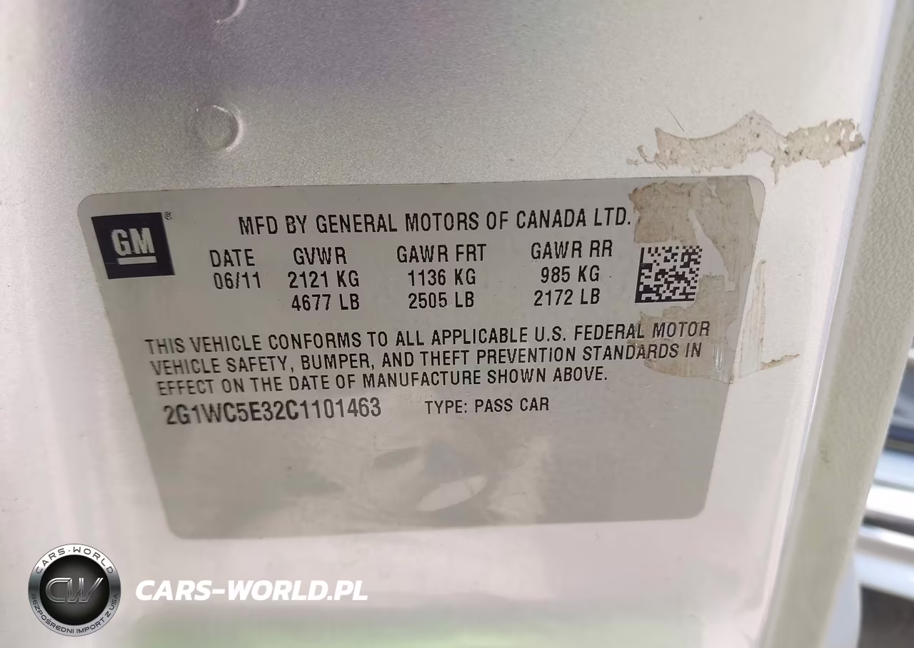 2012 Chevrolet Impala Ltz VIN:2G1WC5E32C1101463 - 9