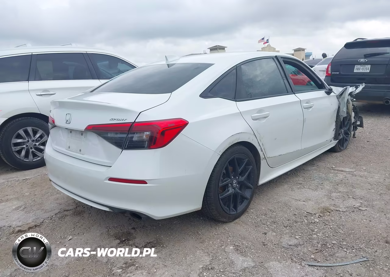 2022 Honda Civic Sport VIN:2HGFE2F53NH527982 - 4