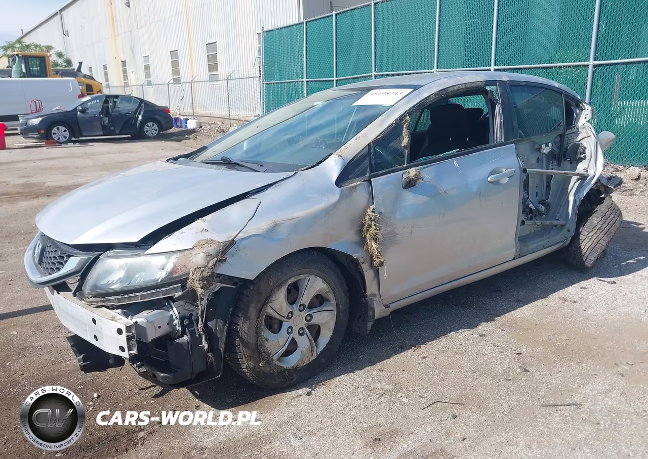 2013 Honda Civic Lx VIN:19XFB2F51DE016613 - 2