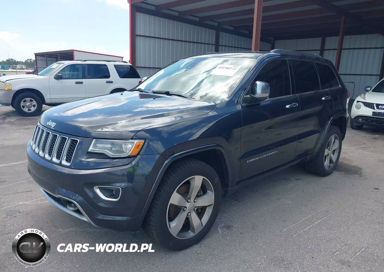 2014 Jeep Grand Cherokee Overland VIN:1C4RJFCM5EC413494 - 2