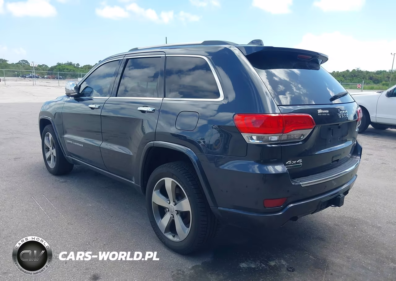 2014 Jeep Grand Cherokee Overland VIN:1C4RJFCM5EC413494 - 3