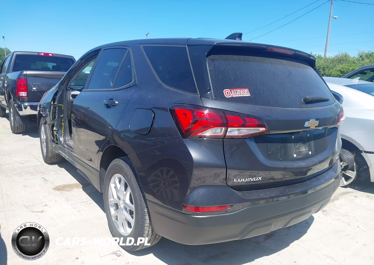 2022 Chevrolet Equinox Awd Ls VIN:3GNAXSEV1NS166230 - 3