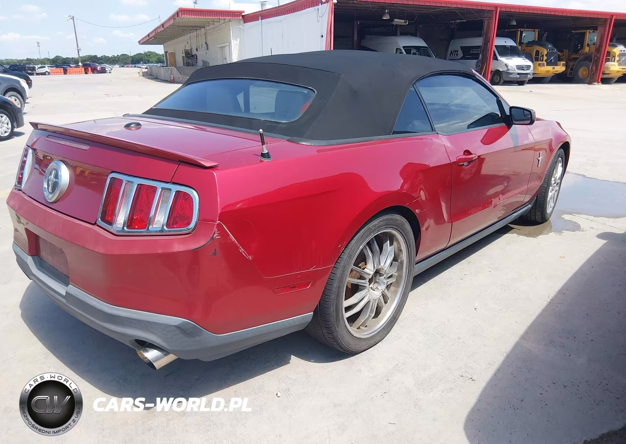 2012 Ford Mustang V6 Premium VIN:1ZVBP8EM3C5217982 - 4