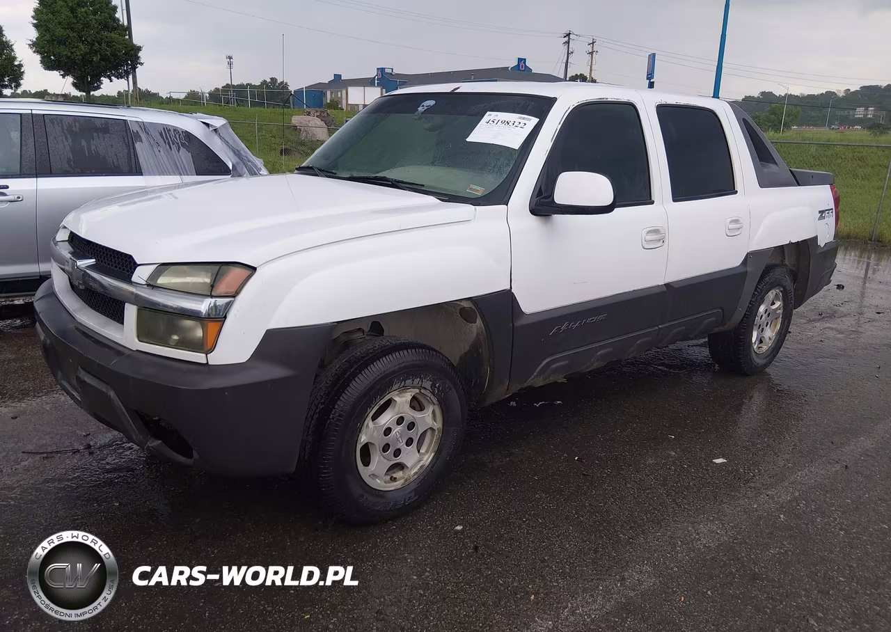 2003 Chevrolet Avalanche 1500 VIN:3GNEC13T63G202471 - 2