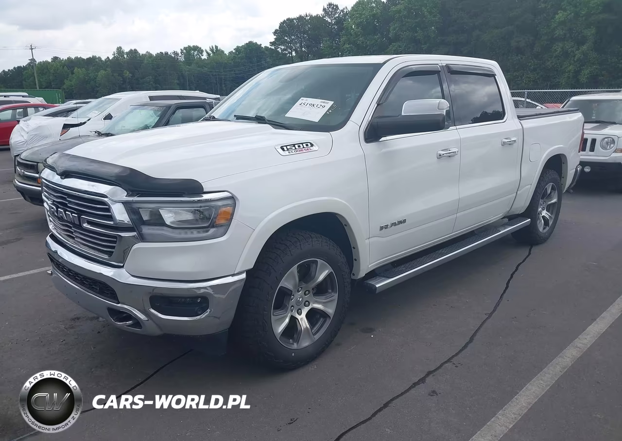 2020 Ram 1500 Laramie 4X4 5'7 Box VIN:1C6SRFJM8LN204045 - 2