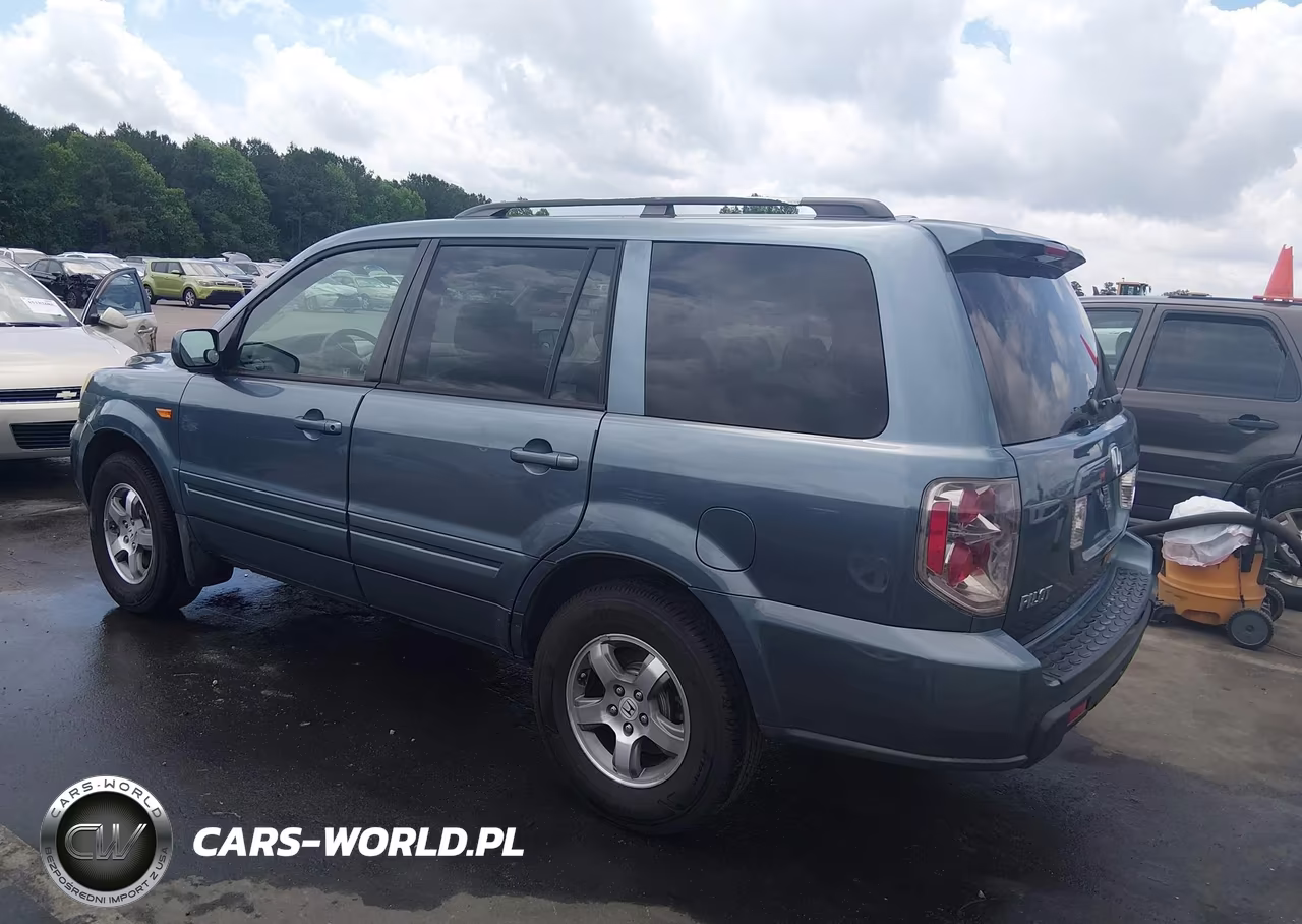 2007 Honda Pilot Ex-L VIN:5FNYF28587B041260 - 3