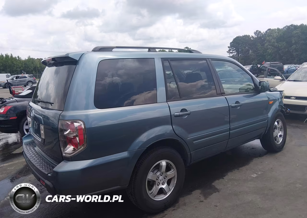 2007 Honda Pilot Ex-L VIN:5FNYF28587B041260 - 4